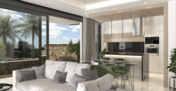 Luxurious bungalows under construction.