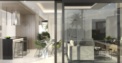 Luxurious bungalows under construction.