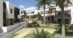 Luxurious bungalows under construction.