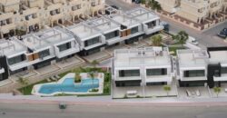 Luxurious bungalows under construction.