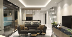 Luxury villas under construction