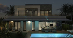 Luxury villas under construction
