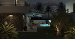 Luxury villas under construction