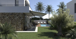 Luxury villas under construction